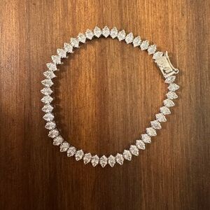 Kendra Scott Silver Tennis Bracelet